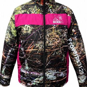 Naomi jacket- Pink & camo